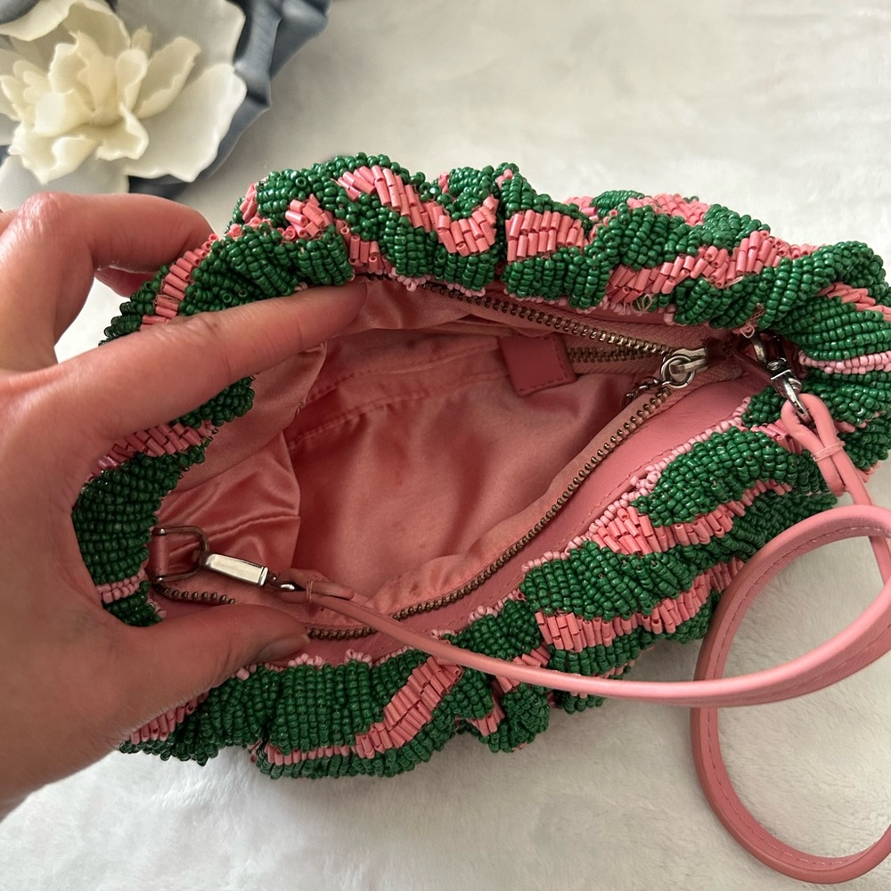 STAUD Beaded Bean Convertible Clutch Bag - Picture 13 of 16